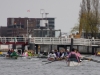 großes Gedränge an der Hörnbrücke