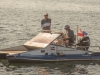 das Startboot wartet auf seinen Einsatz