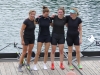 MF4x-B, Janine Howe, Susan Arndt in Renngemeinschaft