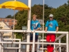 der einsame Job: Ausrichter am Start