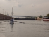 in der Schleuse