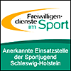 Anerkannte Einsatzsrestelle der Sportjugend Schleswig-Holstein